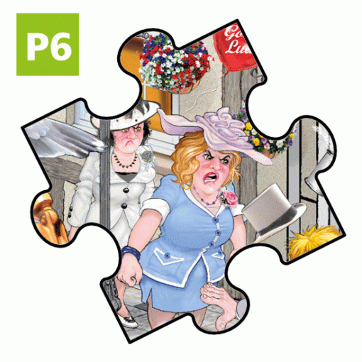 Kelly Jigsaw Pieces P6 by Mike Jupp